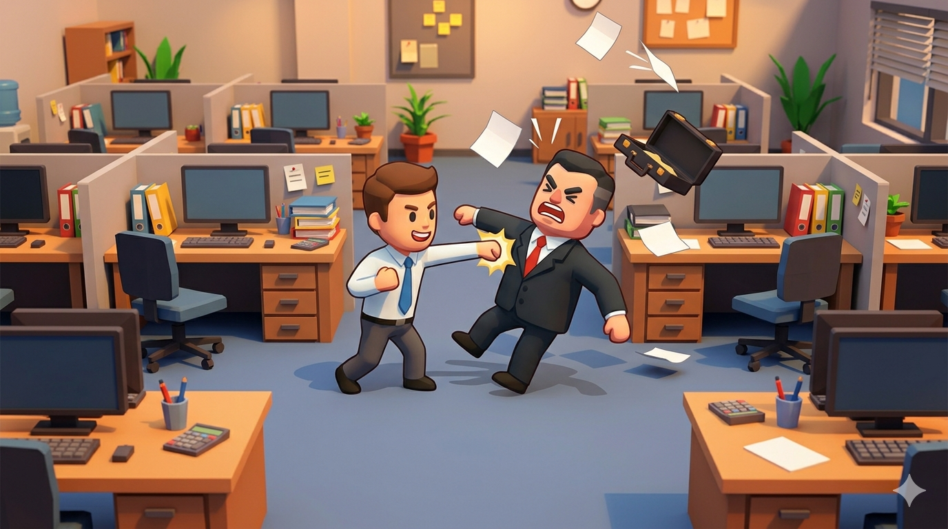 暴打老板模拟器